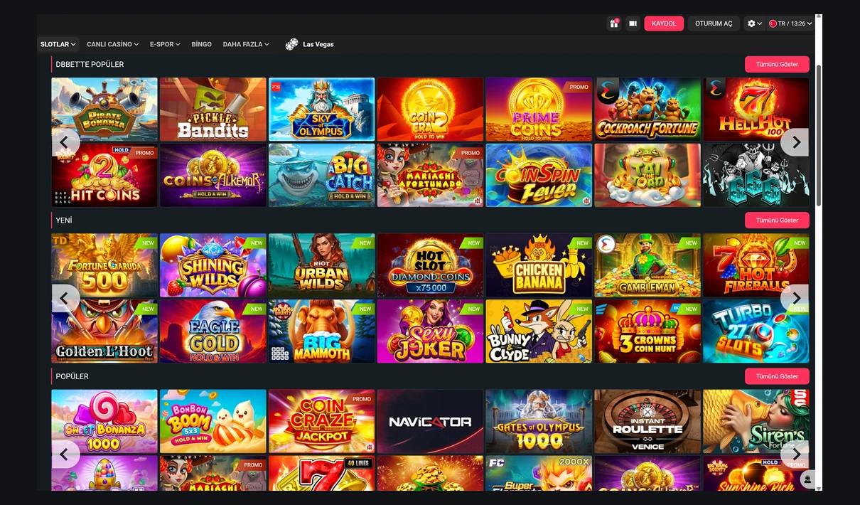 DBbet casino games
